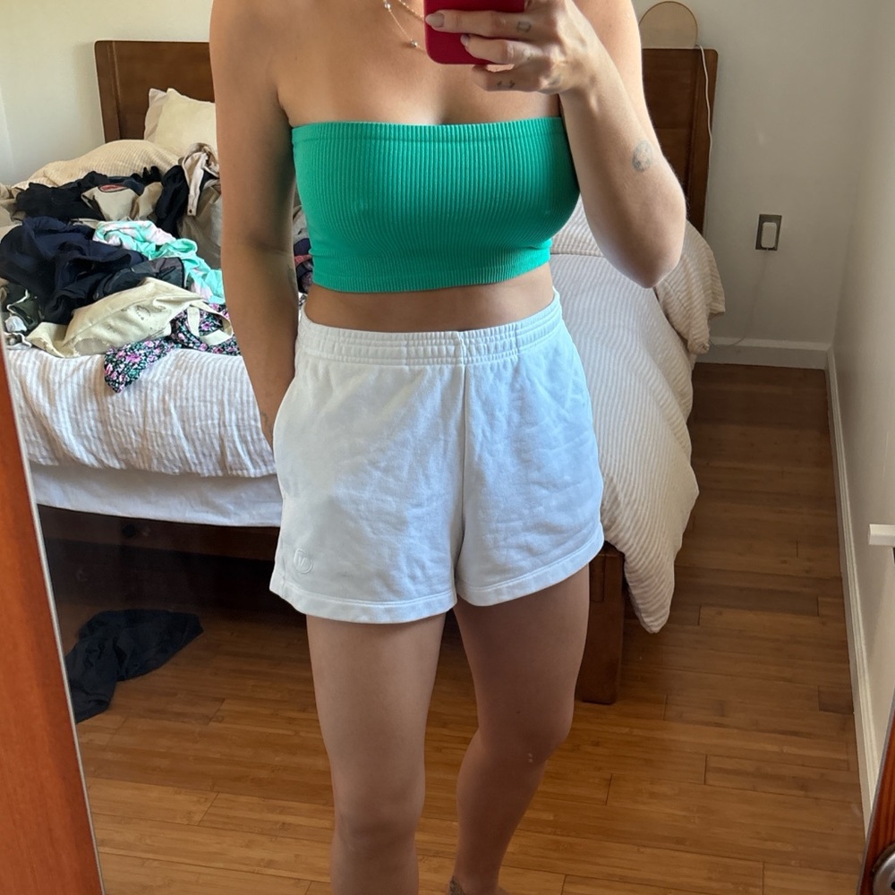 Vuori white shorts